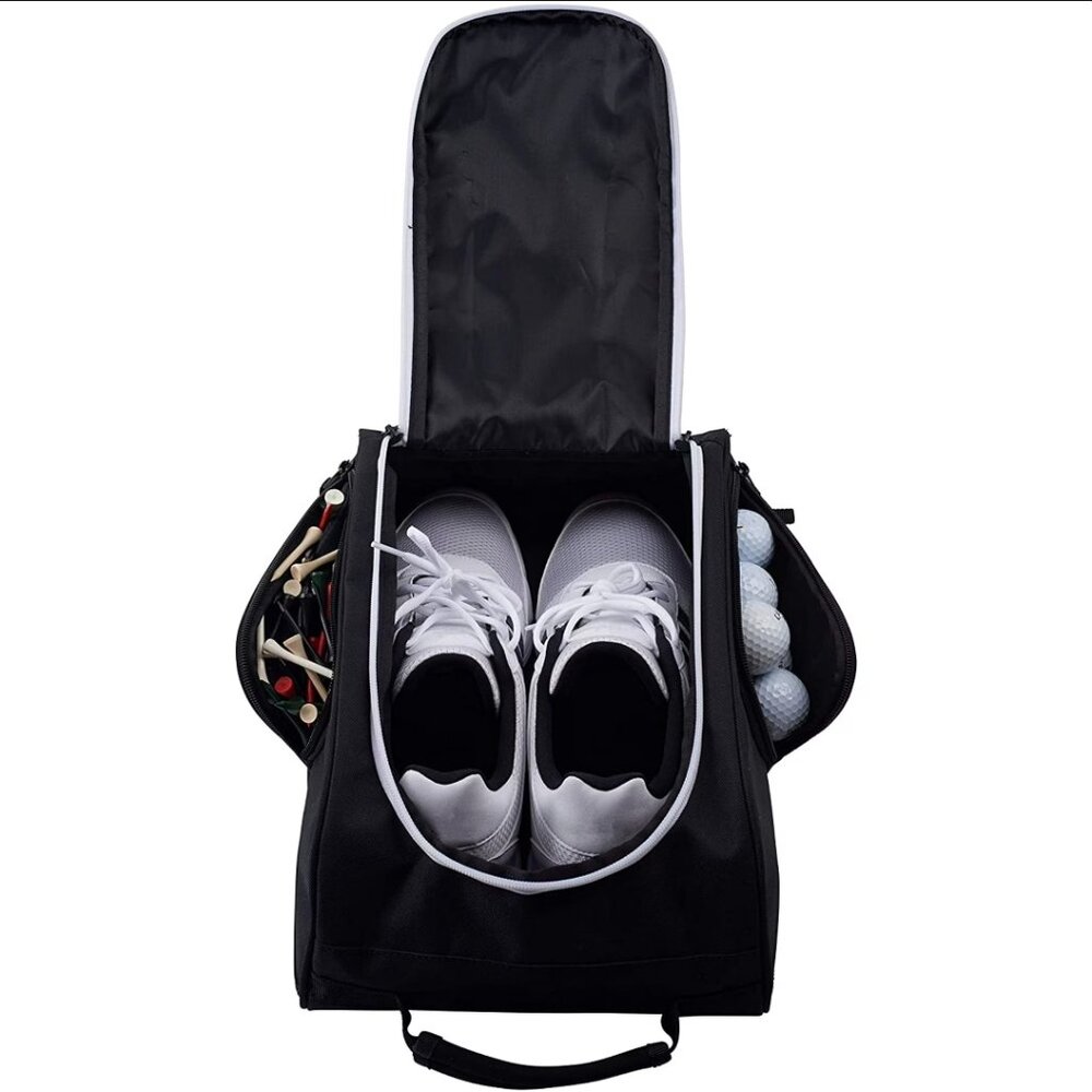 NWT Athletico Black Sport Shoe Bag Golf Unisex